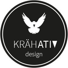 krähativ design – Logo